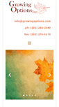 Mobile Screenshot of growingoptions.com